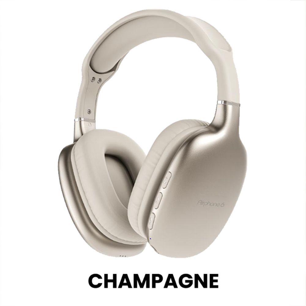 SONICGEAR BT5.4 HEADPHONES 2024 AIRPHONE 6 CHAMPAGNE