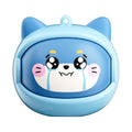BLACKVIEW KIDS EARBUDS BT6.0 CAT DESIGN ROTATING CHARGING CASE WITH EMOJIS BLUE