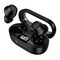 LAMTECH TWS EARBUDS V6.0 WITH LED SCREEN BLACK