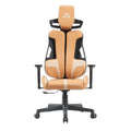 ARMAGGEDDON VEGAN LEATHER ERGONOMIC BACK GAMING CHAIR EXO III HONEY BOURBON