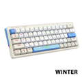 ARMAGGEDDON TRIMODE MECH RGB KEYBOARD LINEAR 63KEYS GMK-100 WINTER