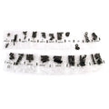 GEMBIRD UNIVERSAL WALLMOUNT SCREWS KIT BLACK