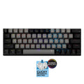 WHITE SHARK MECHANICAL KEYBOARD GK-002721V2 US BLUE SWITCH WAKIZASHI-2 GREY/BLACK
