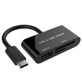 GEMBIRD COMPACT USB TYPE-C SDXC COMBO CARD READER BLACK