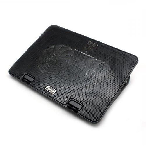 SBOX USB COOLING PAD 15,6' 2xBLUE LED FAN 140 mm