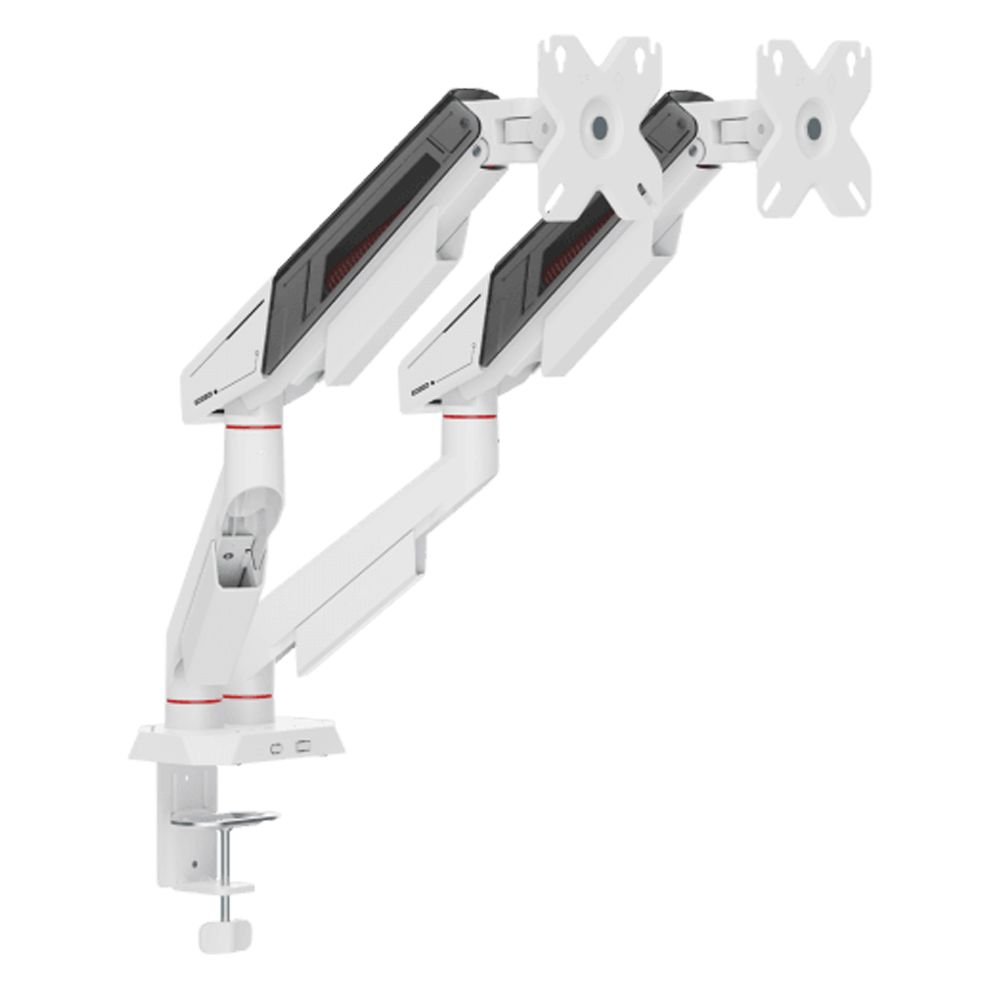 WHITE SHARK DESKTOP MOUNT GMS-3211 FOR 2 MONITORS