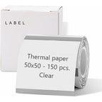 NIIMBOT Thermal Label Paper 50*50-150 Transparent