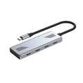 GEMBIRD 4-PORT USB-C 3.2 GEN2 TYPE-C HUB SILVER