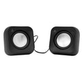 SBOX 2.0 SPEAKERS 2x2.2W BLACK